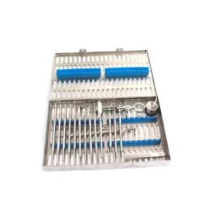 20 Pcs Amalgam Restorative Set with Sterilization Cassette | SM0010